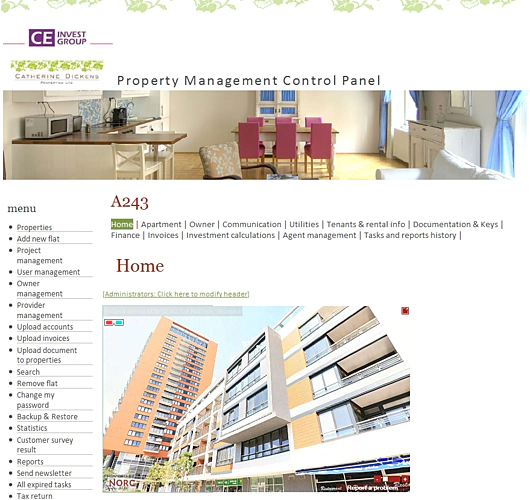 Property Management Online System makes our operatons transparent