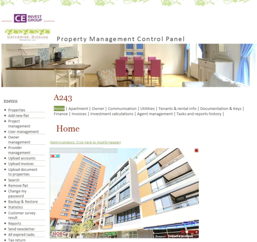 Property Management Online System makes our operatons transparent